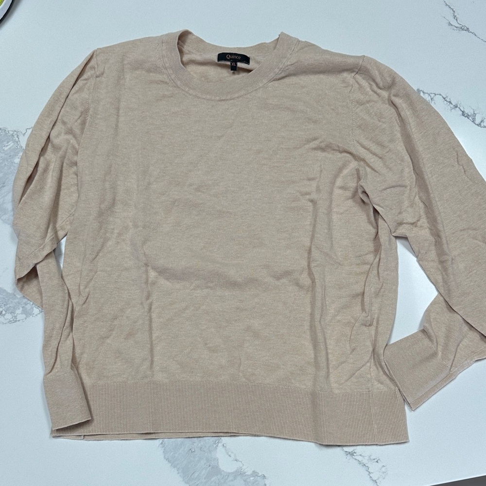 Lightweight Cotton Crew Sweater - Picture 3 of 5